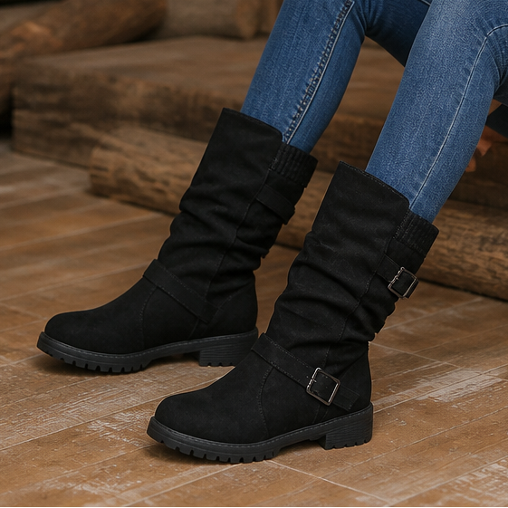 Katina | Bottines souples à boucle