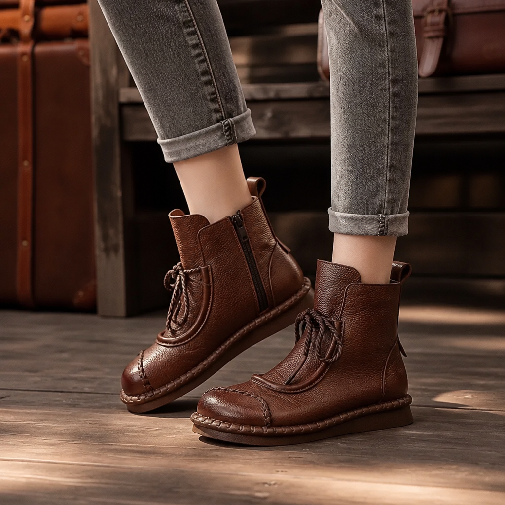 Patrice | Bottines à talons carrés