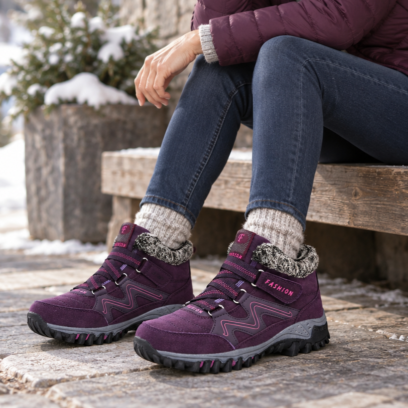 James | Fleece-Lined Look Non-Slip Ankle Boots