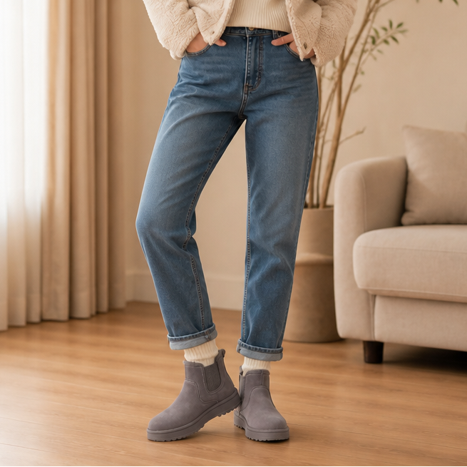 Havanna | Bottes d'hiver à enfiler doublées en fourrure