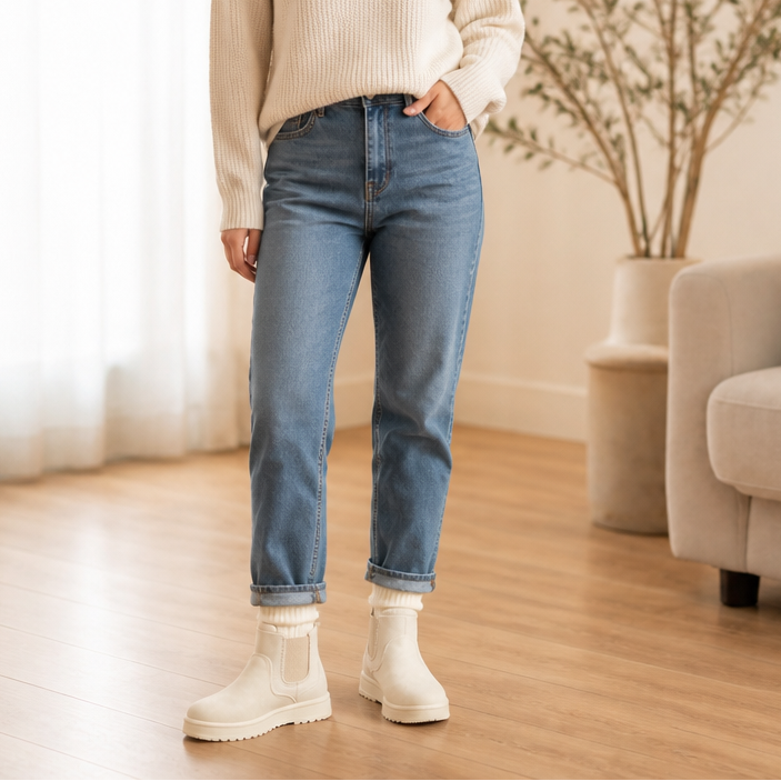 Havanna | Bottes d'hiver à enfiler doublées en fourrure