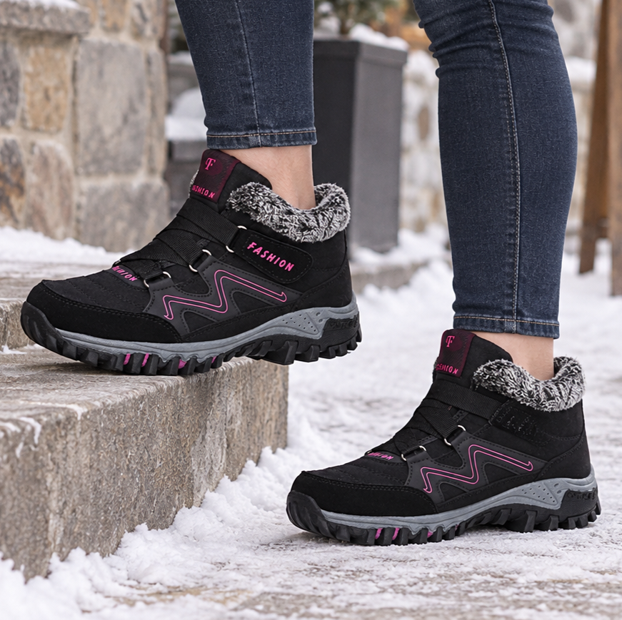 James | Fleece-Lined Look Non-Slip Ankle Boots