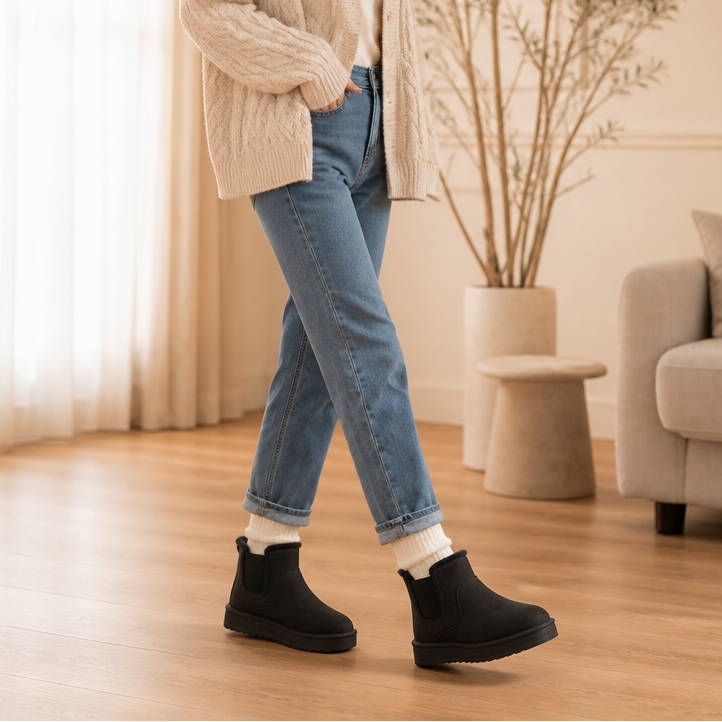 Havanna | Bottes d'hiver à enfiler doublées en fourrure