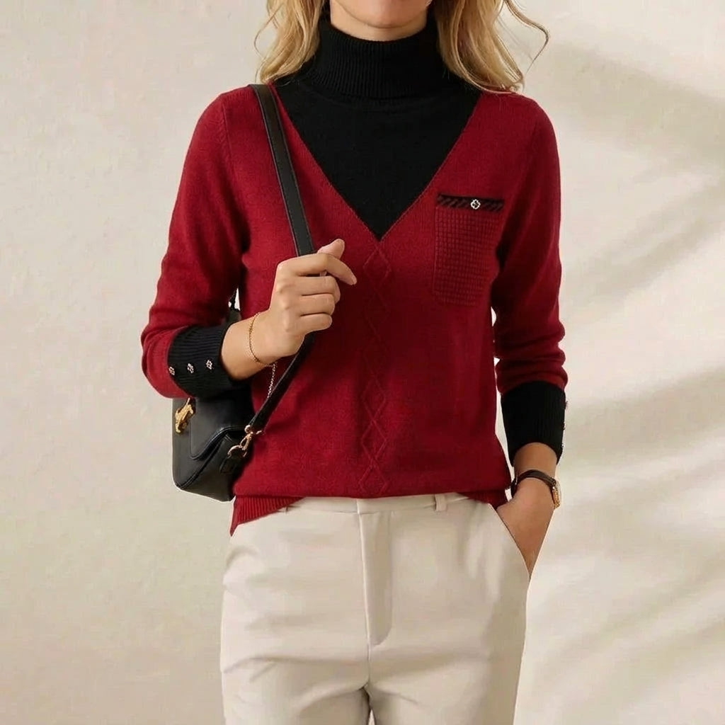 Filippa | V-Neck Knit Sweater