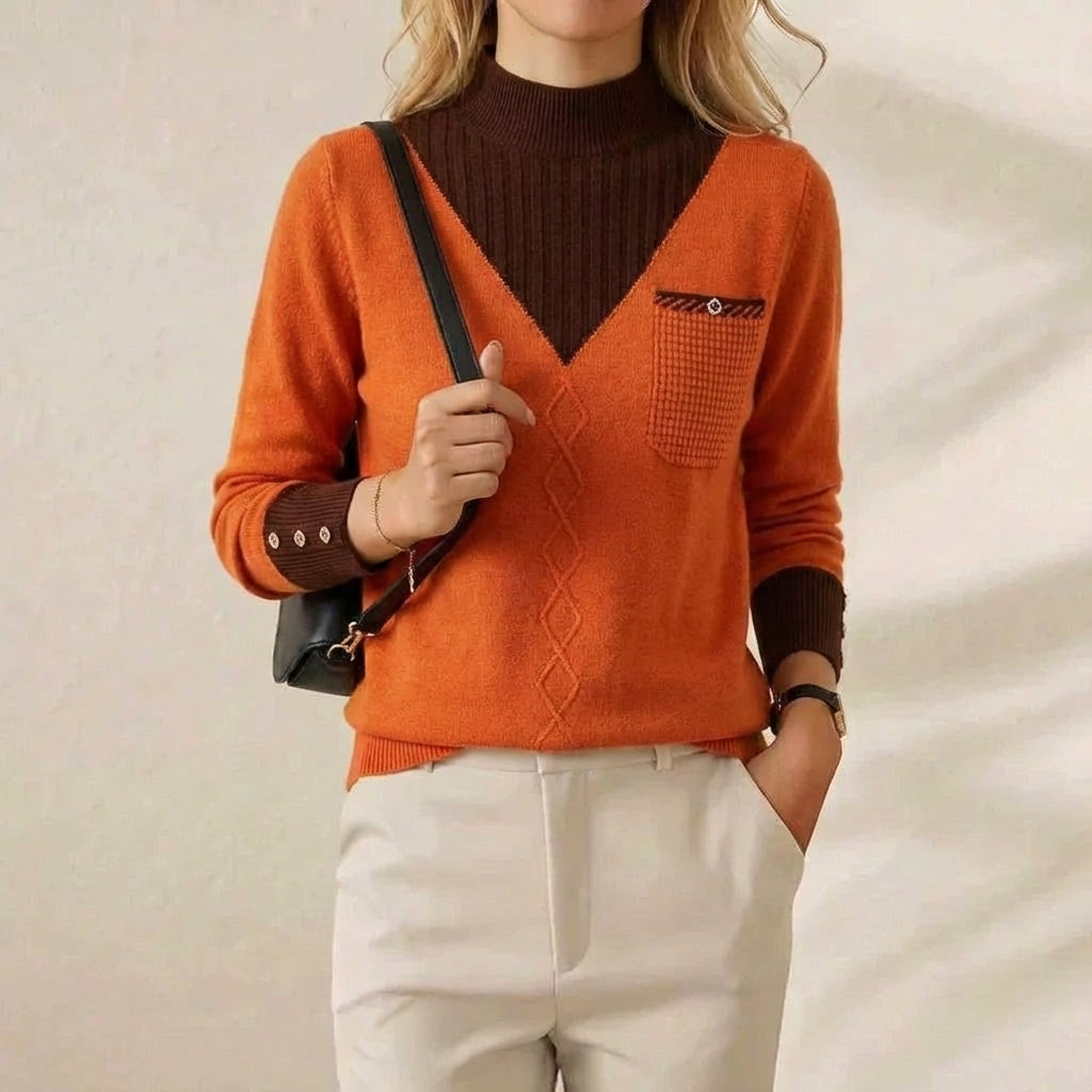 Filippa | V-Neck Knit Sweater