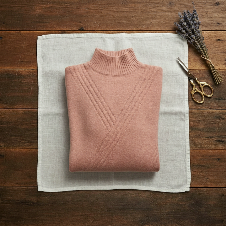 Gladys | Turtleneck Knit Sweater
