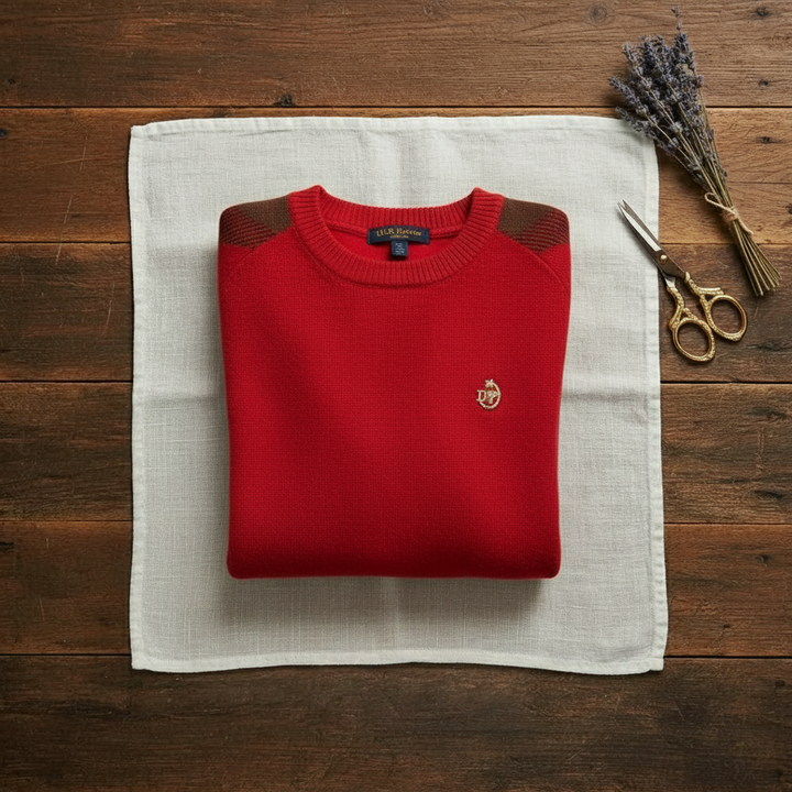 Anaia | Contrast Sleeve Crew Neck Sweater