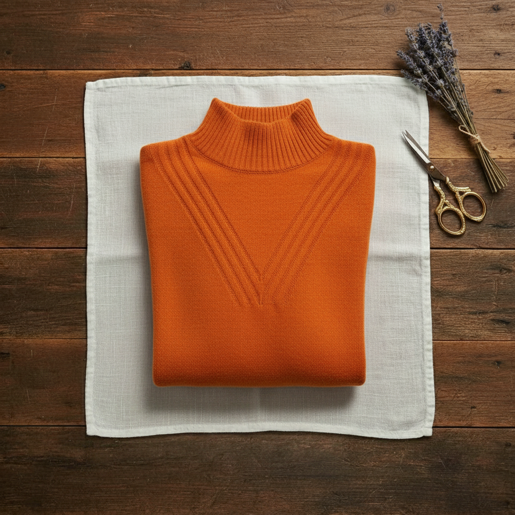 Gladys | Turtleneck Knit Sweater