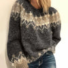 Bruna | Nordic Fair Isle Knit Sweater