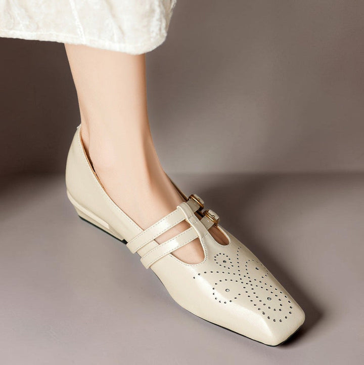 Marisol | Brogued Dual-Strap Pump