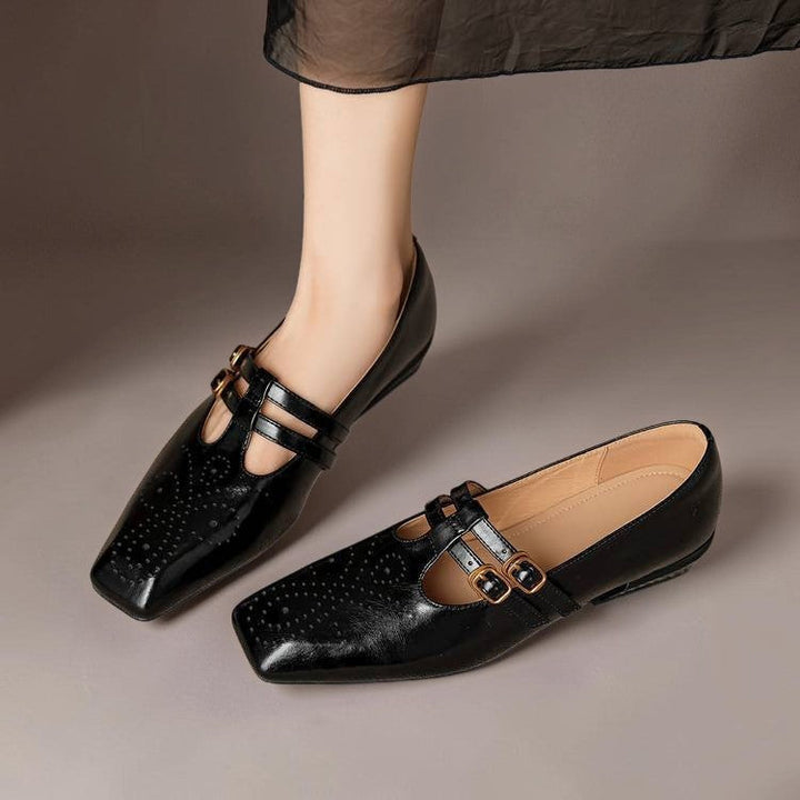 Marisol | Brogued Dual-Strap Pump